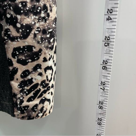 SECRET By Victoria’s Secret Curvaceous Shapewear Slip Leopard and Lace Size M - Picture 6 of 10